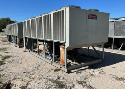 https://texasusedchillers.com/trane-200-ton-air-cooled-chiller-quantity-two-available/
