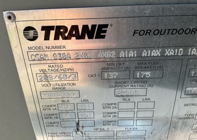 Used 30 Ton Trane Air Cooled Chiller